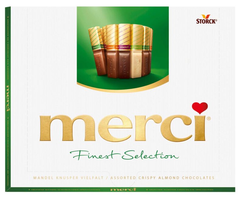 merci FS, 250 g, Assorted Crispy Almond  Chocolates