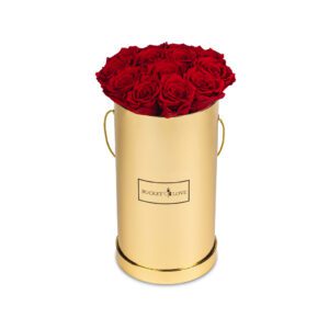 Red and Gold (forever roses)