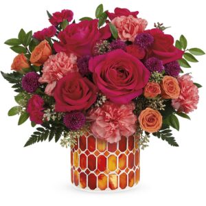 Hot Heart Bouquet