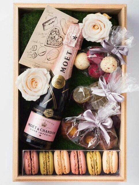 Moet and sweets