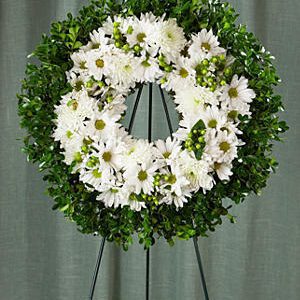 Eternal peace sympathy wreath