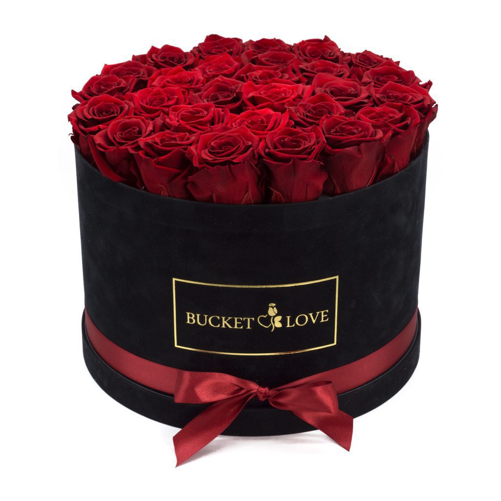 Love in Black (večne vrtnice) - slika 6