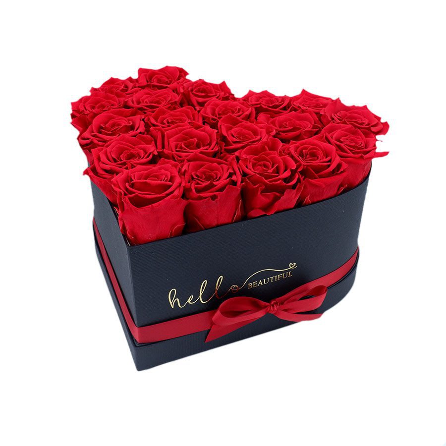 My heart beats for you (fresh flowers) – image 4