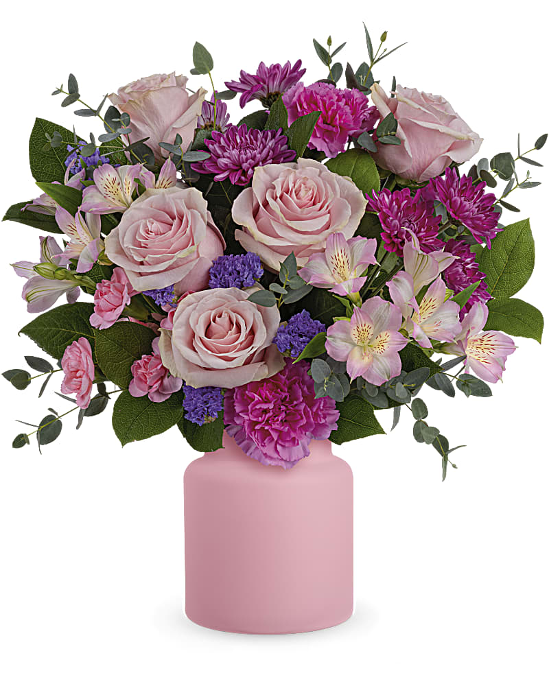 Mixed pink bouquet – image 3