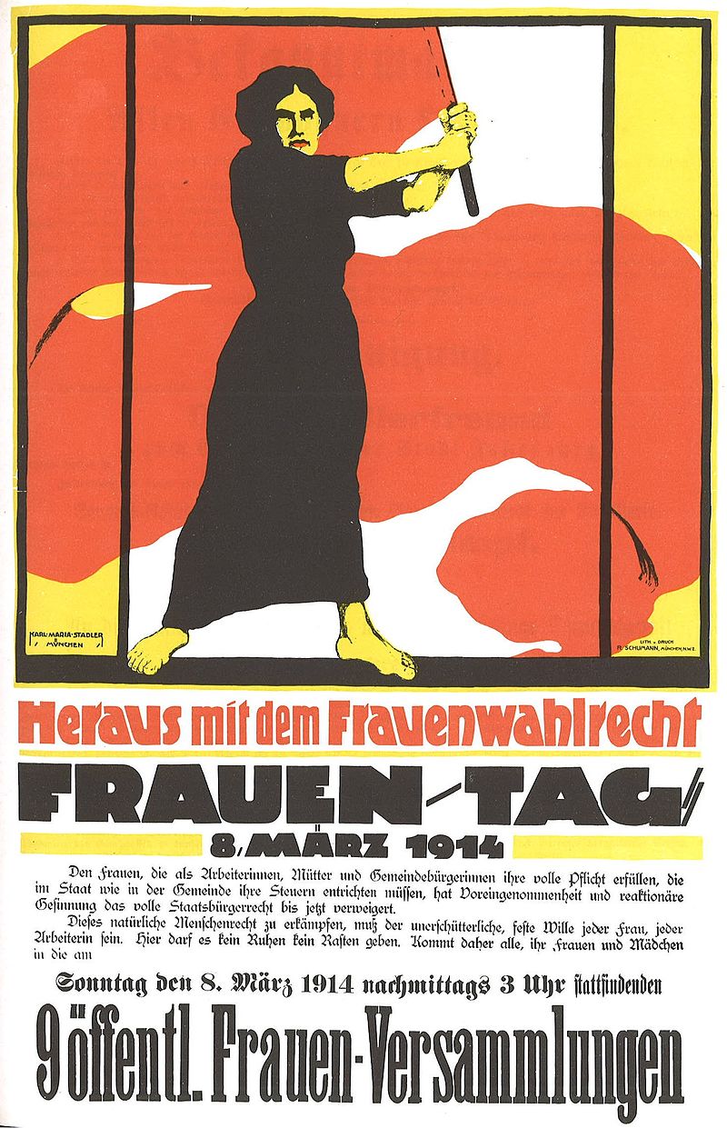 Women's Day in 1914 and the campaign for women's voting rights in Germany