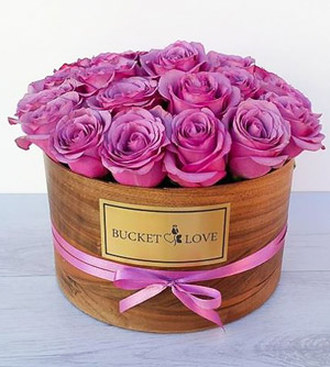Bucket of Love Rosenbox in Slowenien